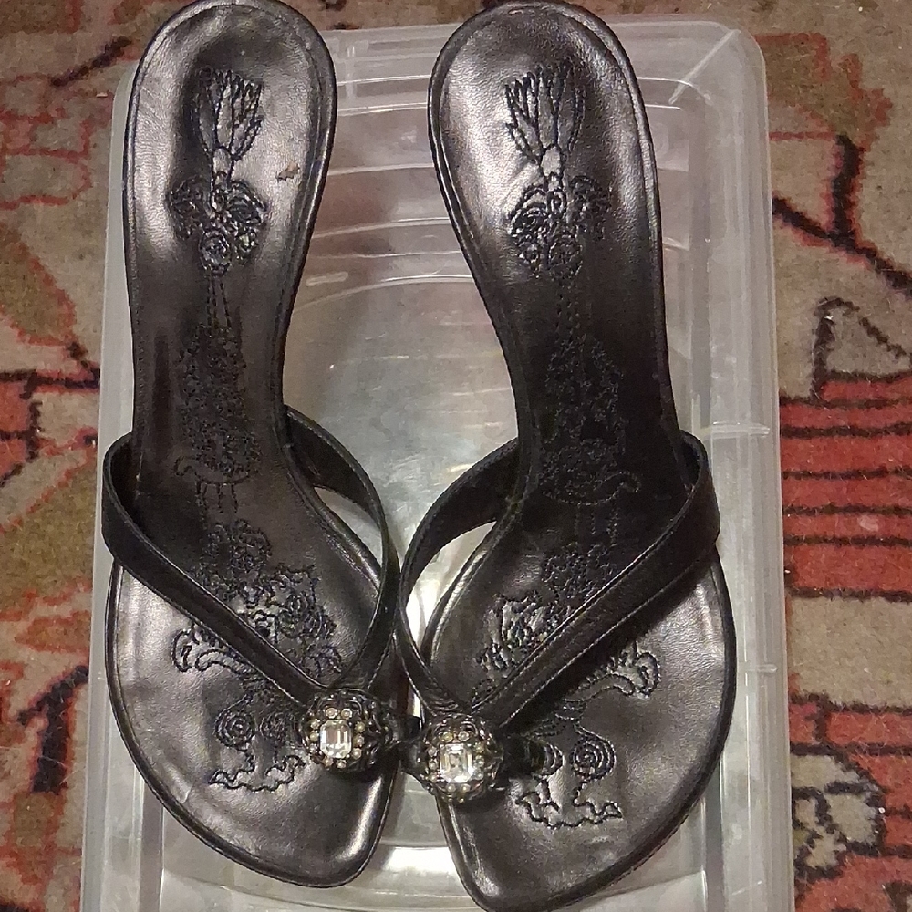 Elegant Black Women's Sandals